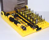 JACKLY 6089C 45-in-1 Screwdriver Tool Set