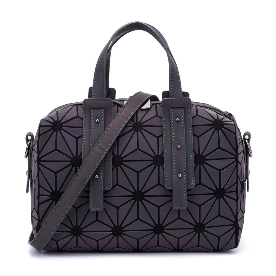 Women's 2020 Boston Bag with Geometric Design