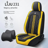Full Coverage Leather Car Seat Covers for All Seasons