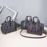 Women's 2020 Boston Bag with Geometric Design