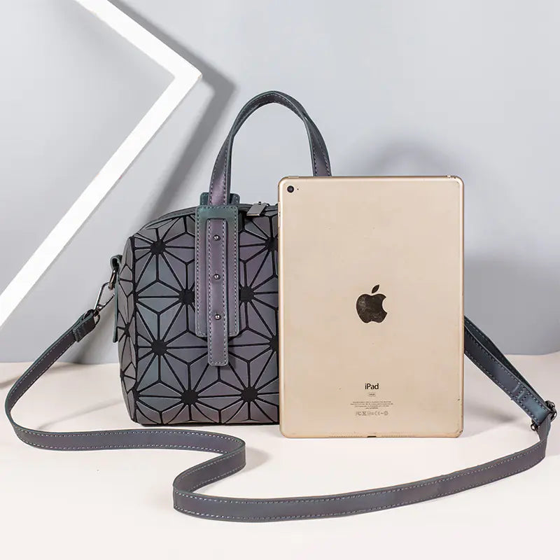 Women's 2020 Boston Bag with Geometric Design