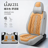 Full Coverage Leather Car Seat Covers for All Seasons