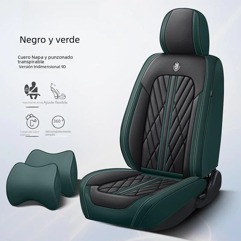 Full Coverage Leather Car Seat Covers for All Seasons
