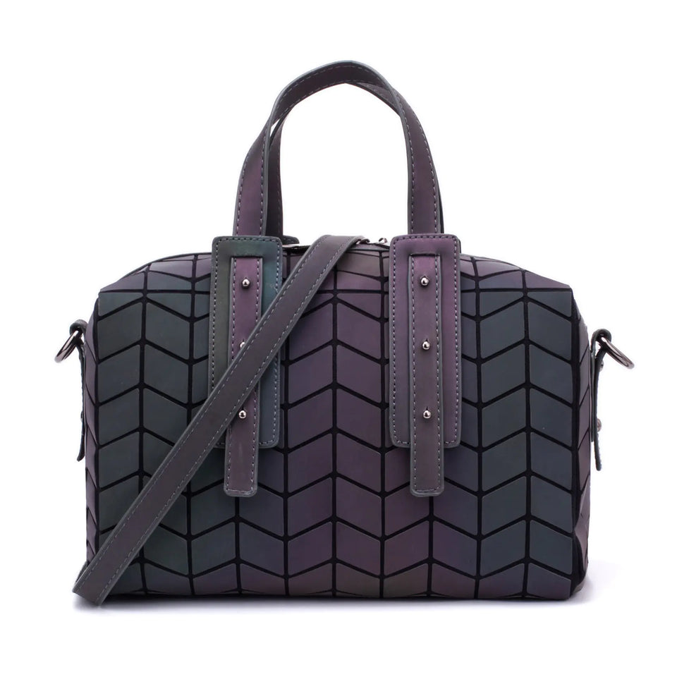 Women's 2020 Boston Bag with Geometric Design