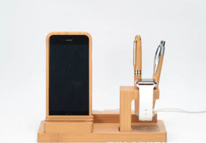 Wooden Stand for iPhone and Multi-Function Tablets