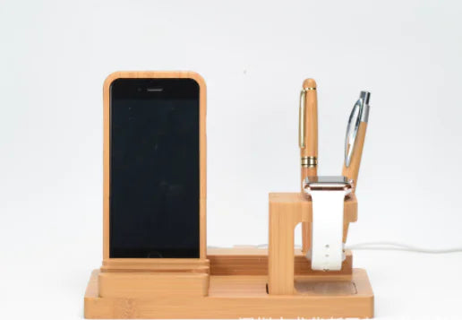Wooden Stand for iPhone and Multi-Function Tablets