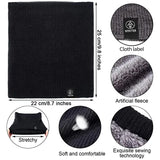 Unisex Thick Knit Wool Scarf